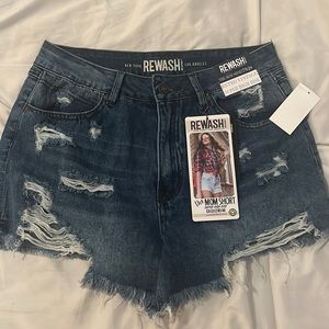REWASH mom shorts